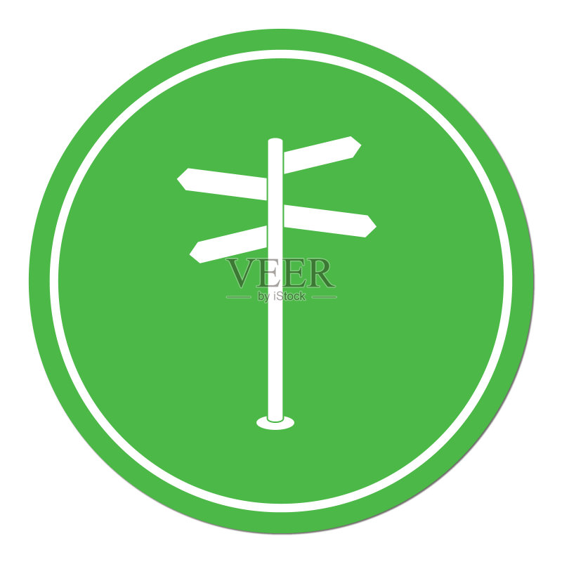 道路标志图标图标素材