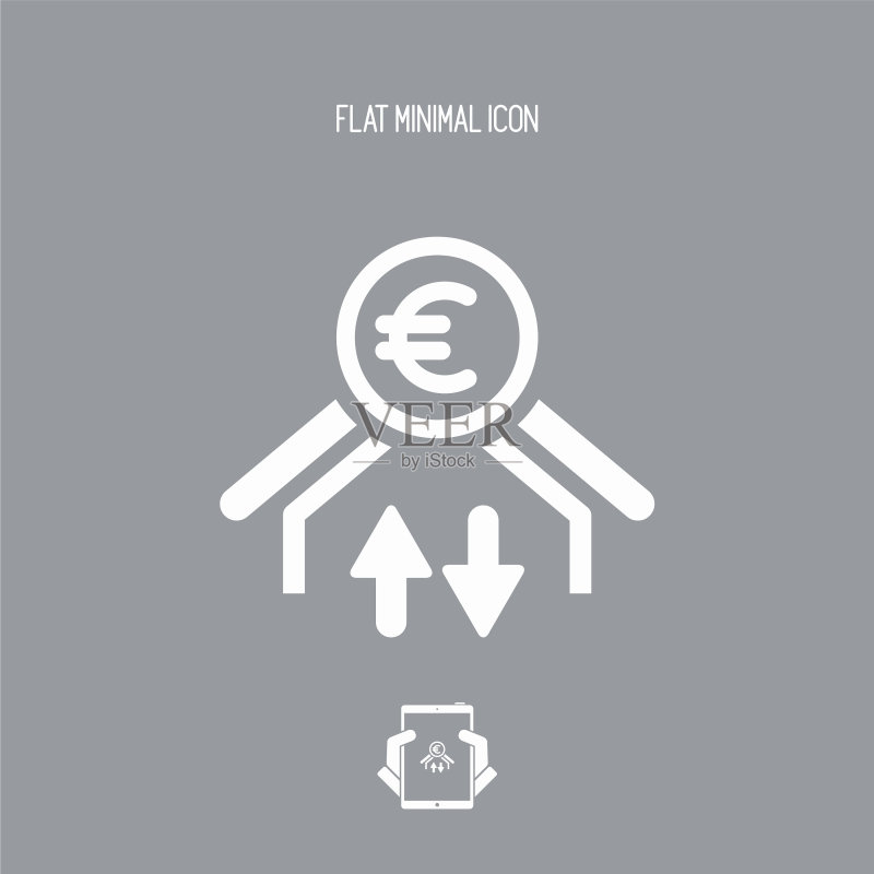 资金转移图标 - 欧元图标素材