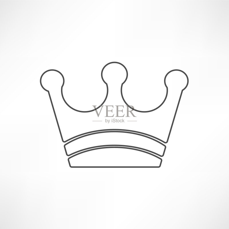 皇冠图标图标素材