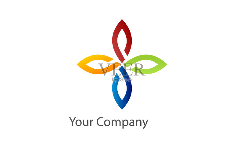抽象公司Logo图标素材