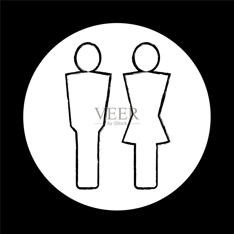 男人和女人人物图标图标素材