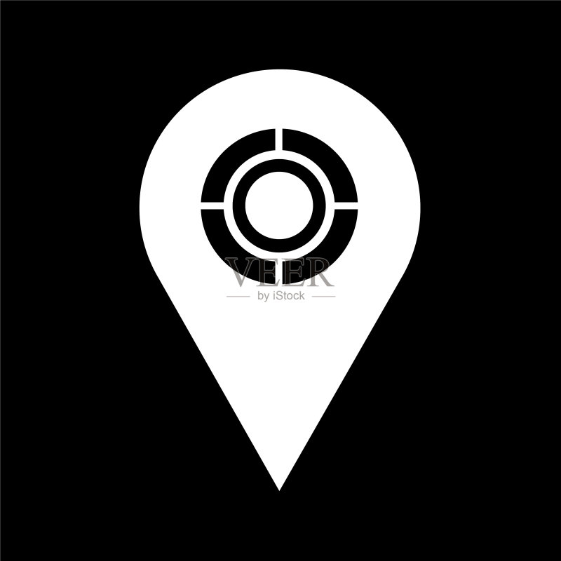 地图指针GPS图标图标素材