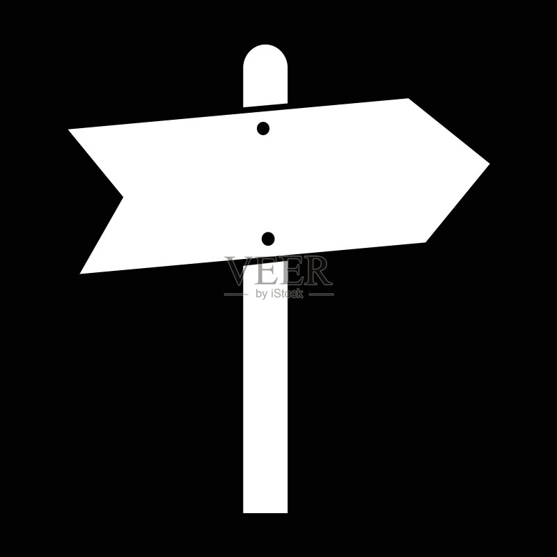 方向路标图标设计图标素材