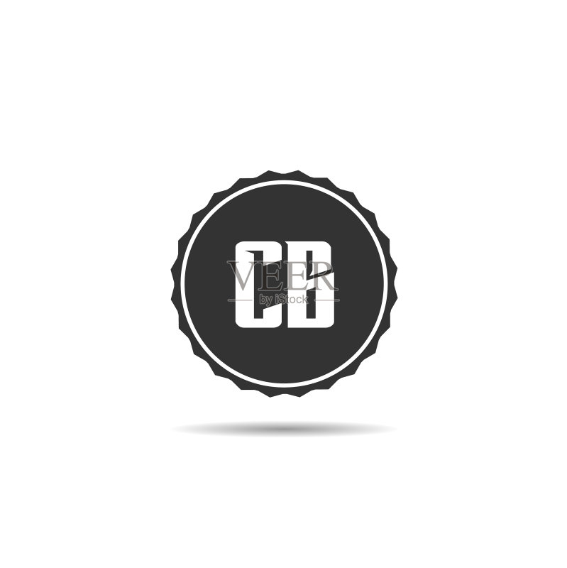 CB首字母标志设计模板图标素材