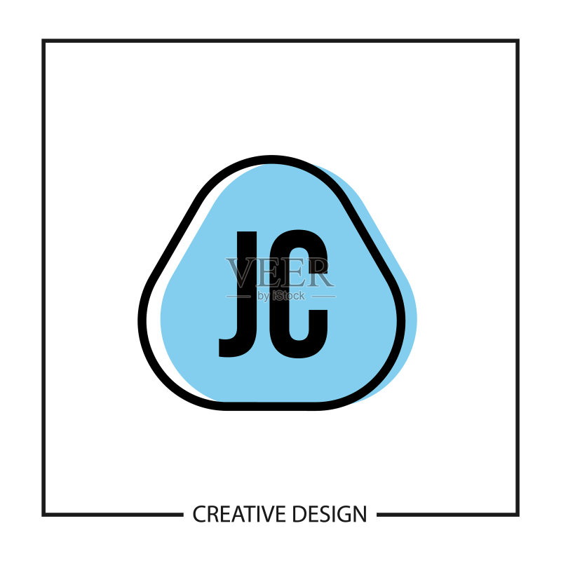 字母JC标志模板设计图标素材