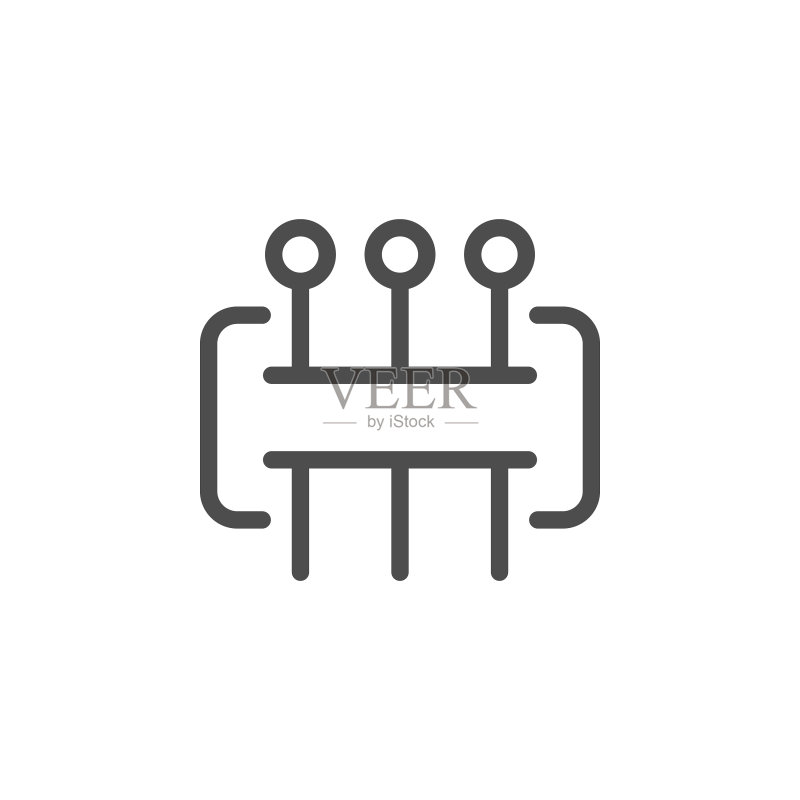 裁缝针线图标图标素材