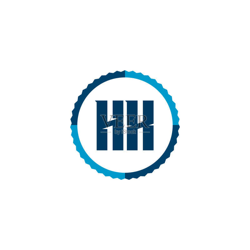 字母HX模板设计logo图标素材