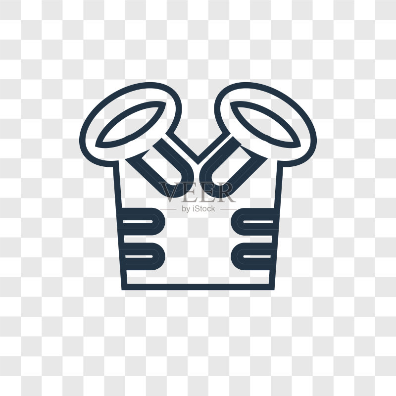 线性徽标概念图标图标素材