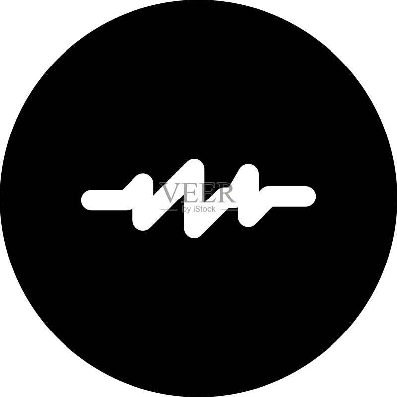 脉搏频率图标图标素材