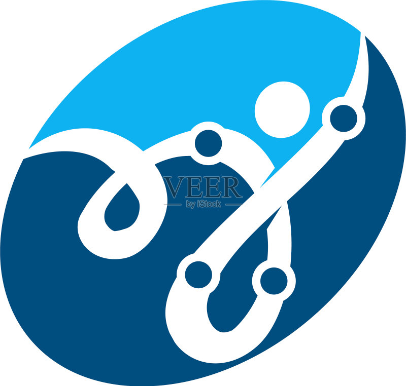 骨科运动Logo设计模板图标素材