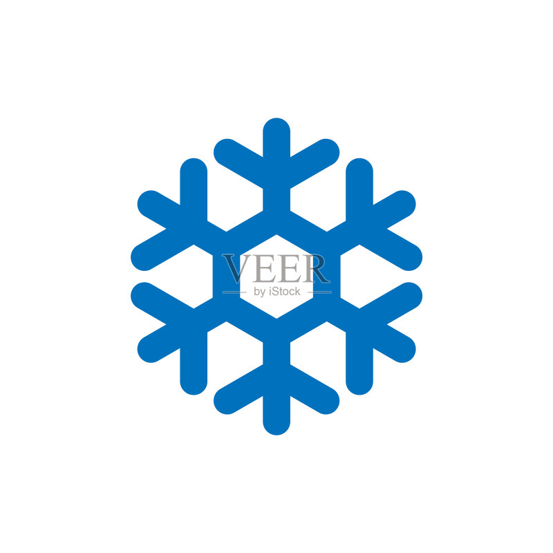雪花图标图标素材