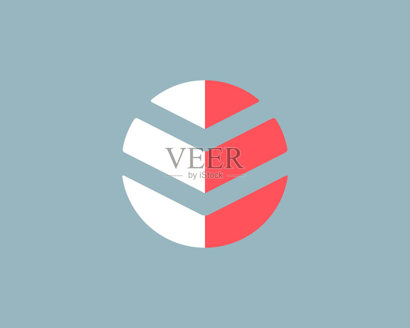 字母O抽象商务logo图标设计图标素材