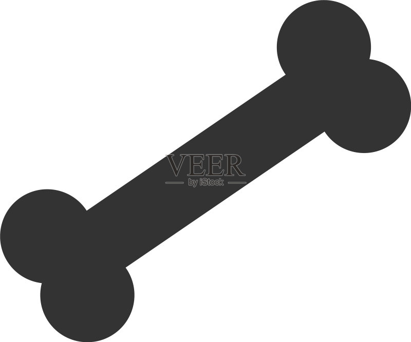 骨骼图标设计模板图标素材