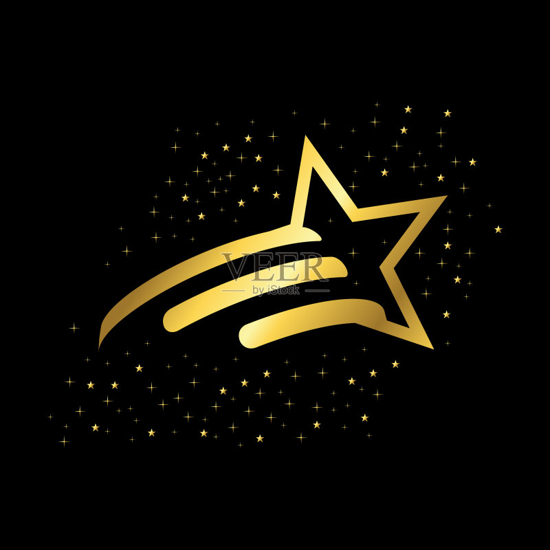 星星标志模板设计图标素材