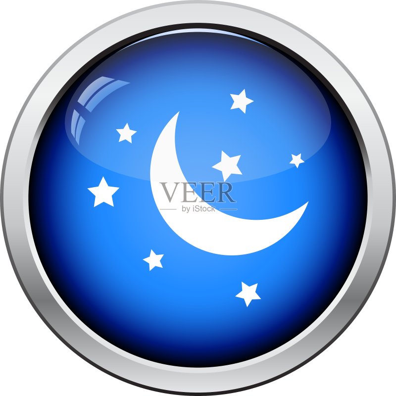 夜晚图标图标素材