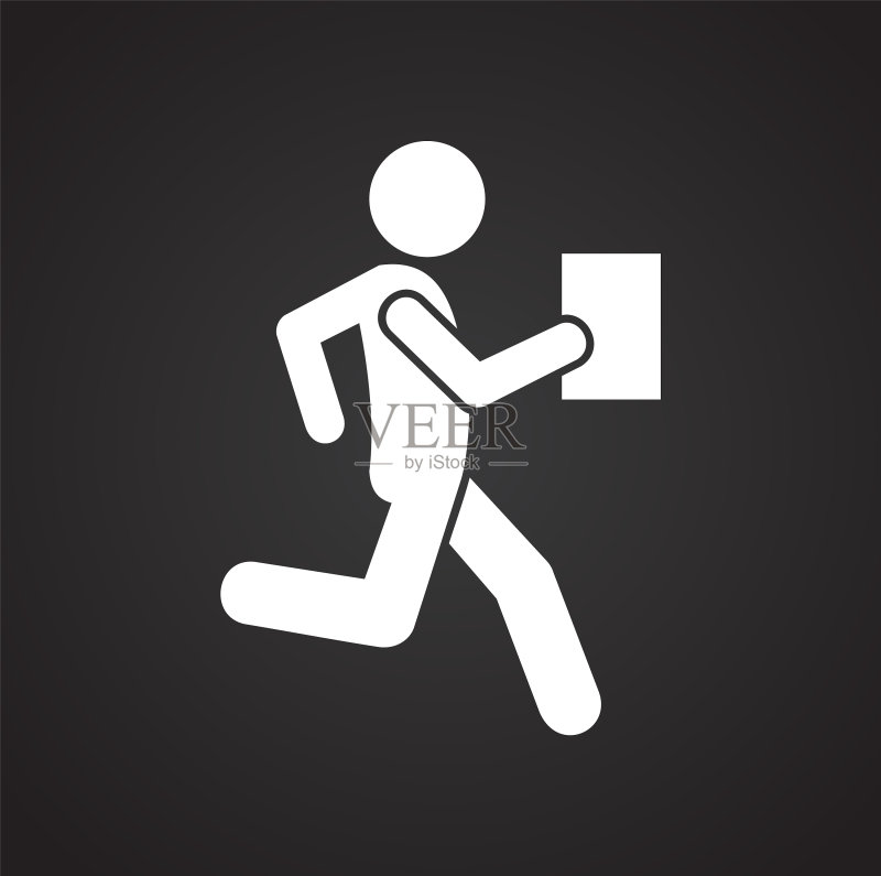 跑步相关图标背景图标素材