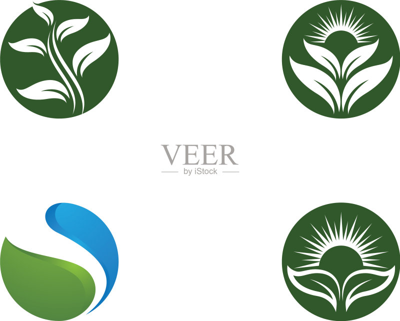 生态logo模板图标图标素材