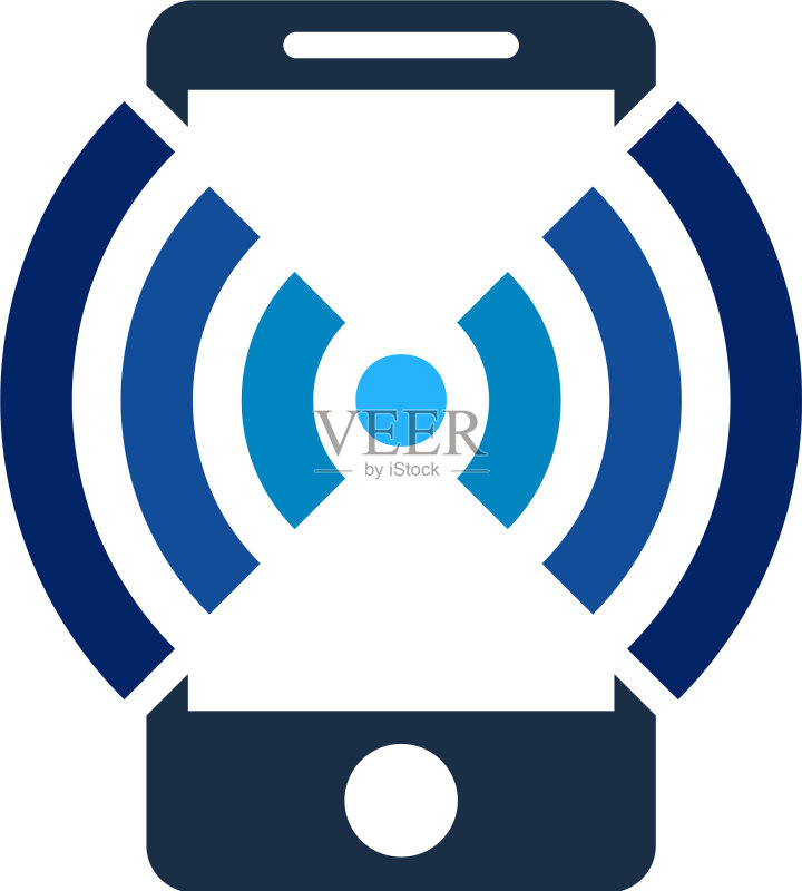 WIFI手机标志图标设计图标素材