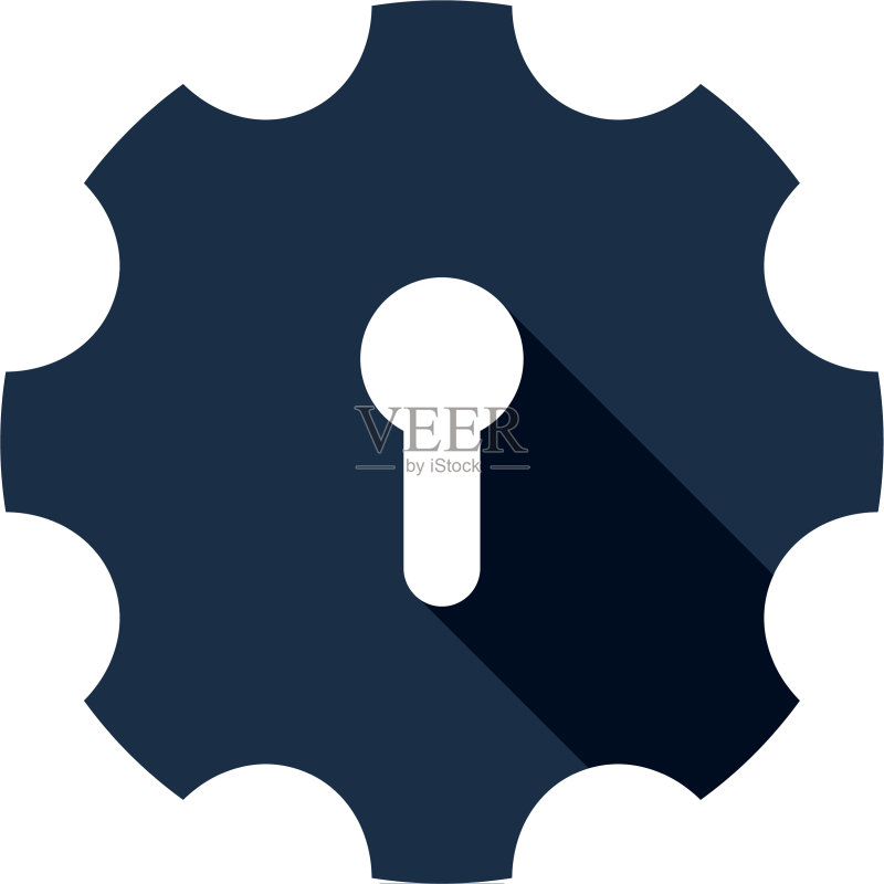 齿轮安全Logo图标设计图标素材