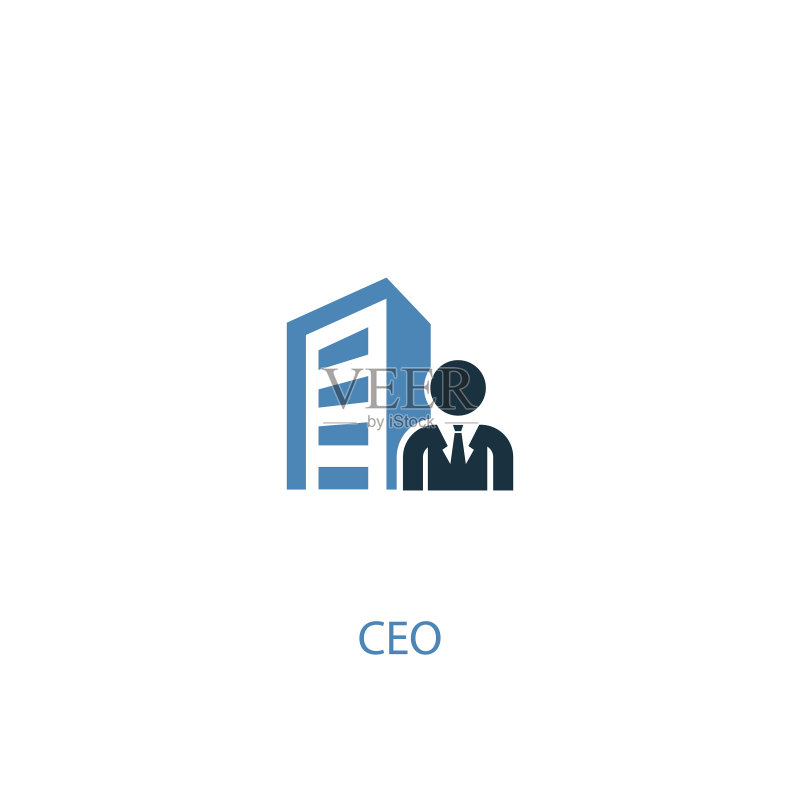 CEO概念图标图标素材