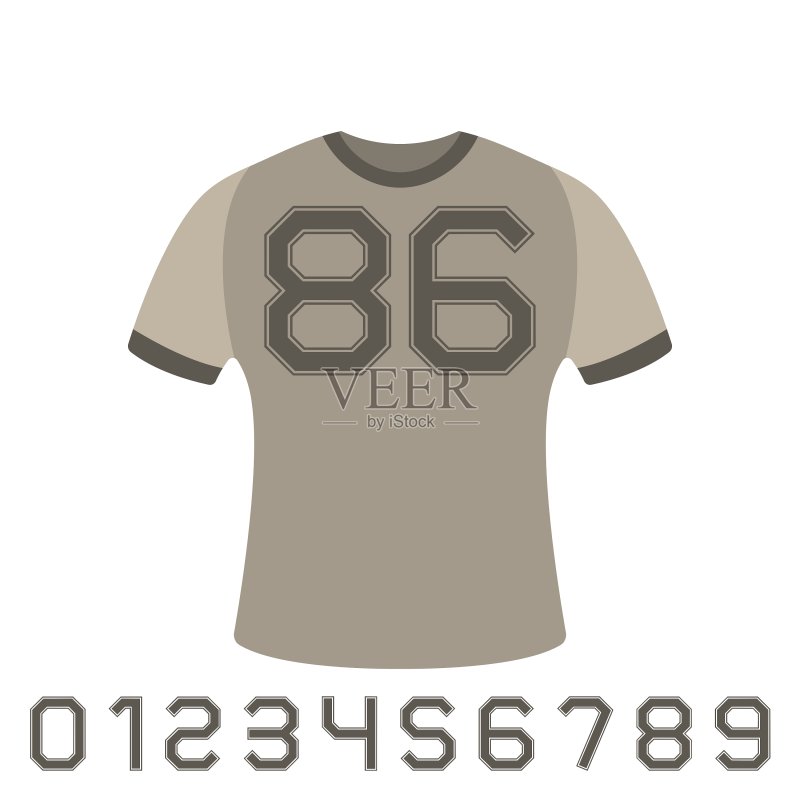 数字集合图标素材