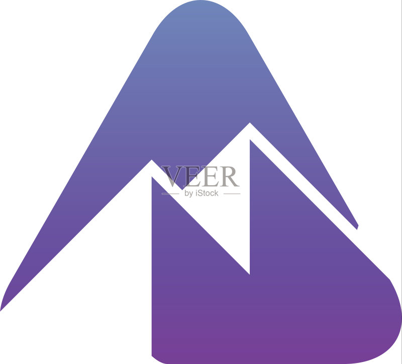 首字母标志模板图标素材
