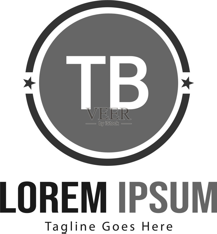 TB首字母现代框架标志模板图标素材