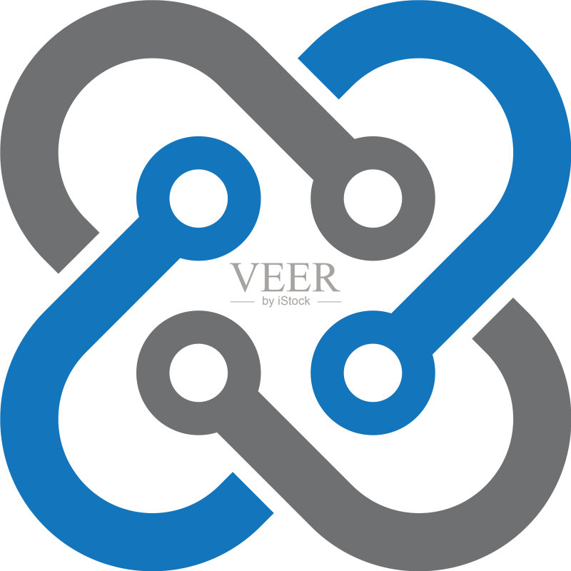 电缆线路logo模板图标图标素材