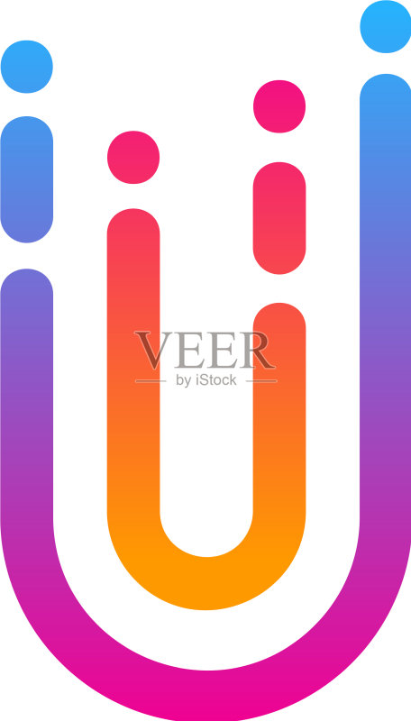 字母U标志图标设计图标素材