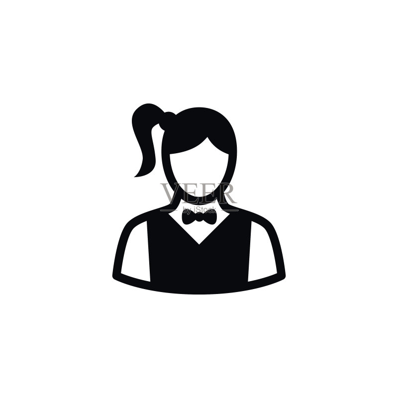 女庄家图标元素图标素材