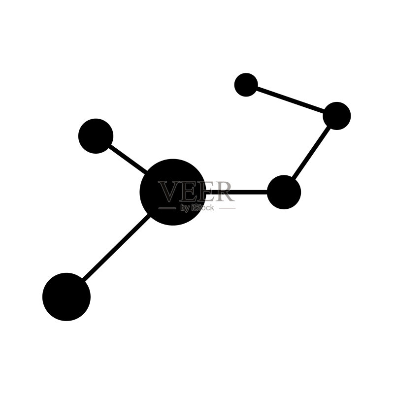 分子的图标图标素材