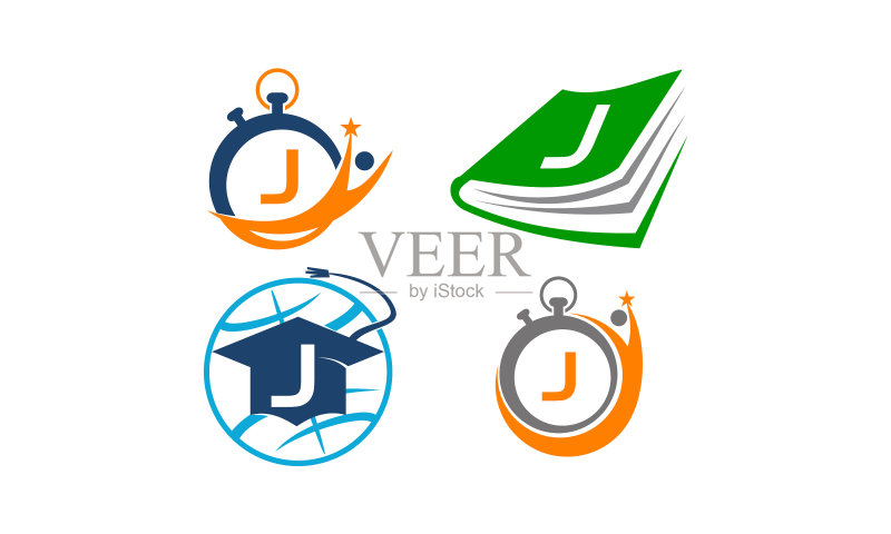 V字模板图案图标素材