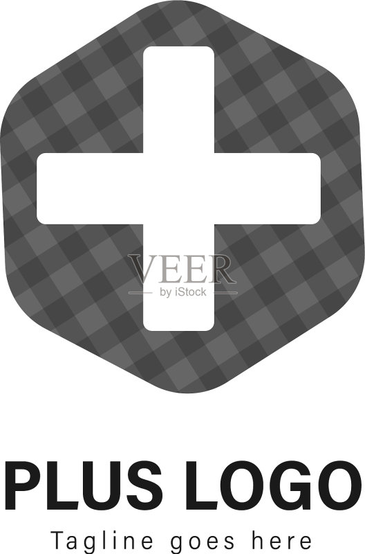 现代风格医疗Logo模板设计图标素材