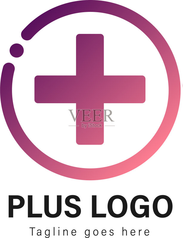 现代风格医疗Logo模板设计图标素材