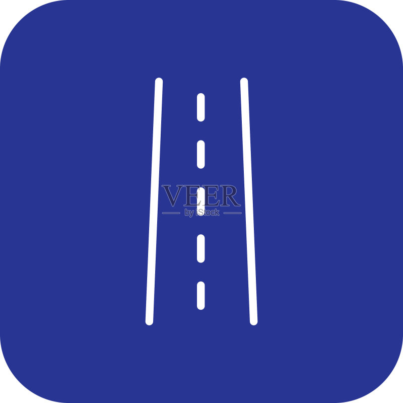 道路图标图标素材