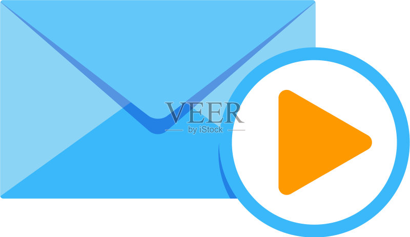 视频邮件Logo图标设计图标素材