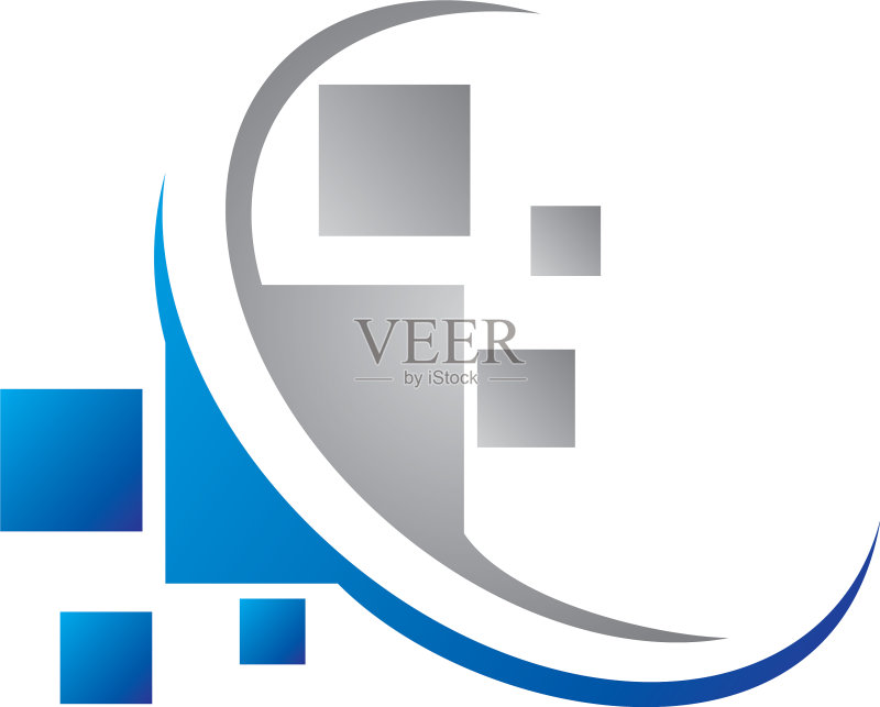 数字技术Logo设计模板图标素材
