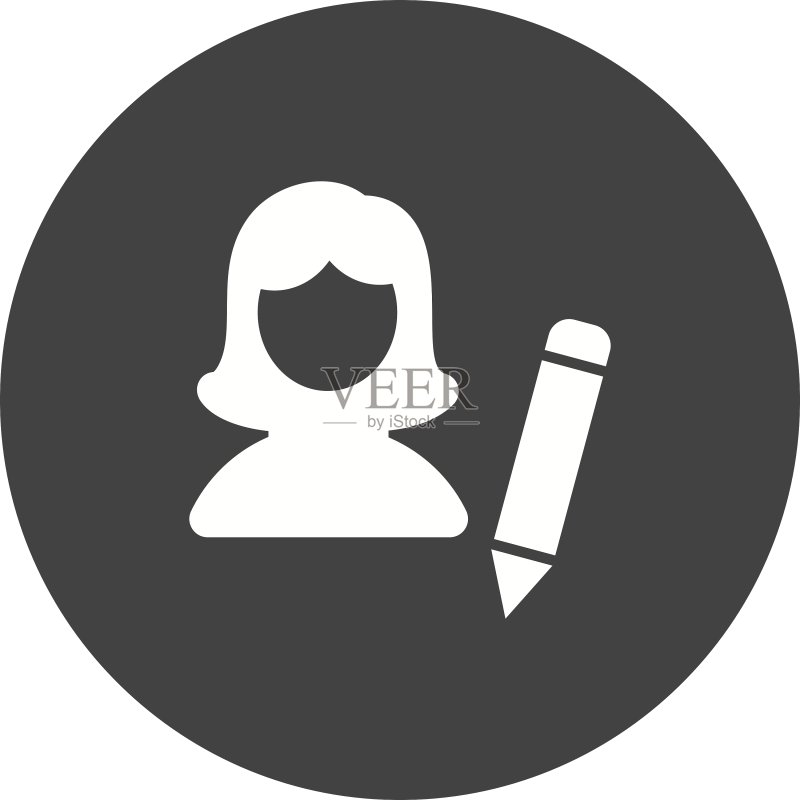 更新女性资料图标素材