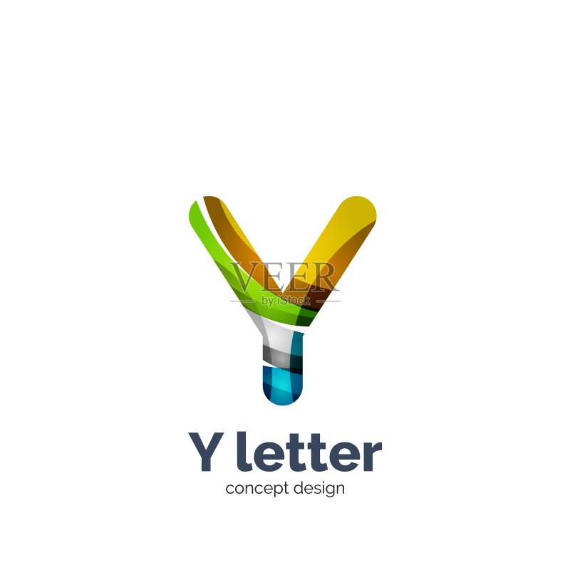 字母Y标志图标素材