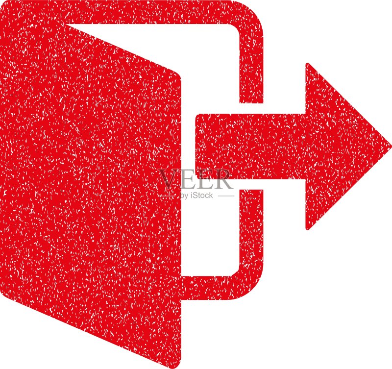 出口门颗粒纹理图标图标素材