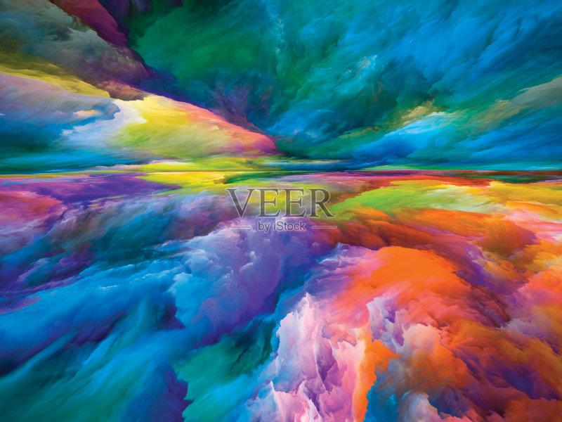 深度的梦境正版插画素材