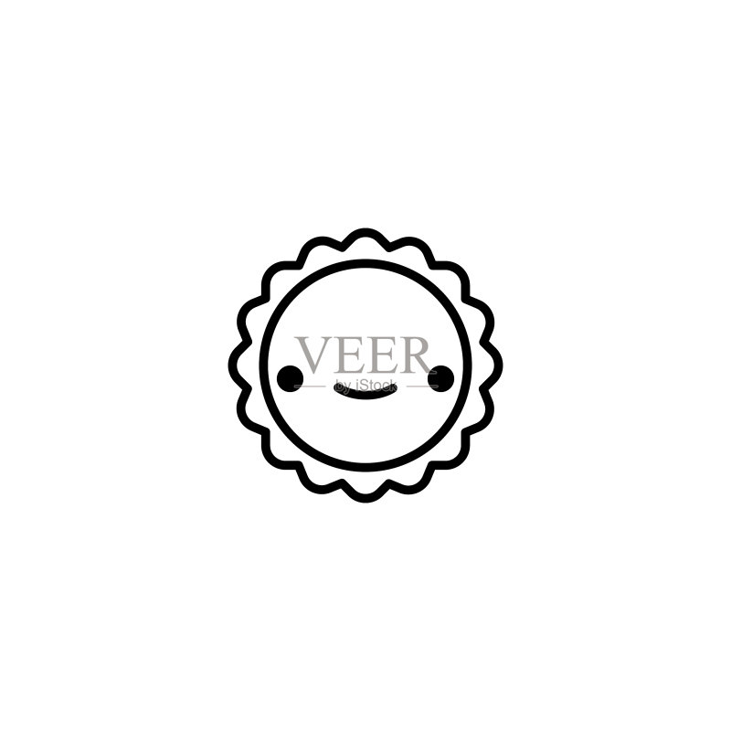 快乐太阳图标图标素材