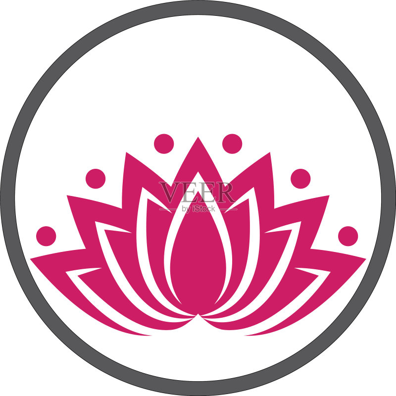 莲花Logo图标素材