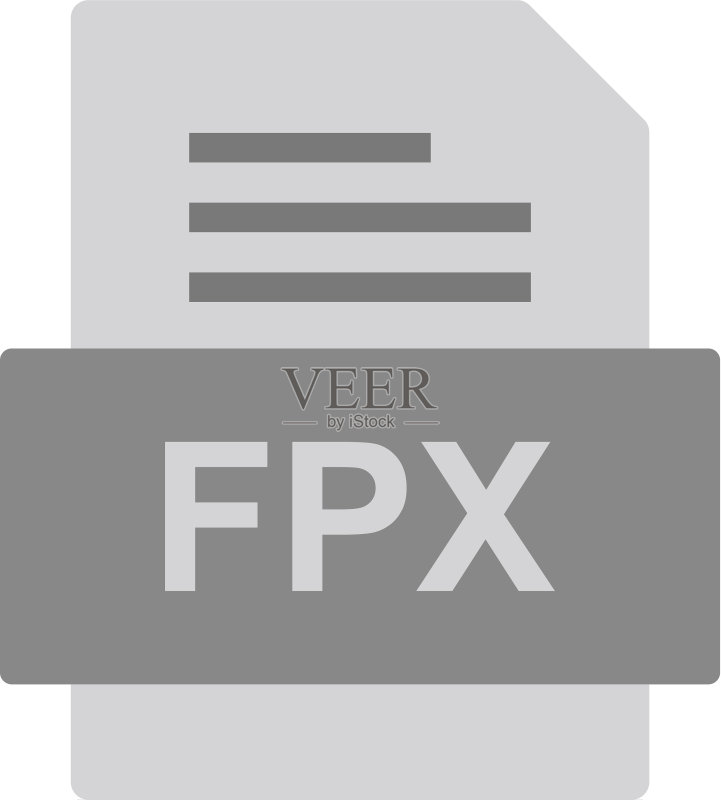 FPX文件文档图标图标素材
