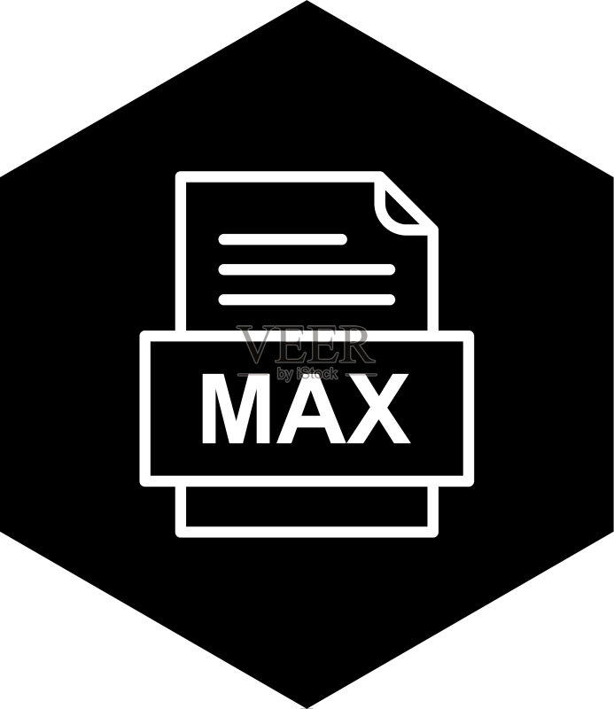 MAX文件文档图标图标素材