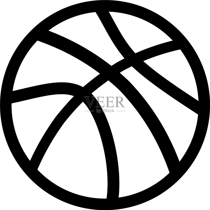 篮球图标设计模板图标素材