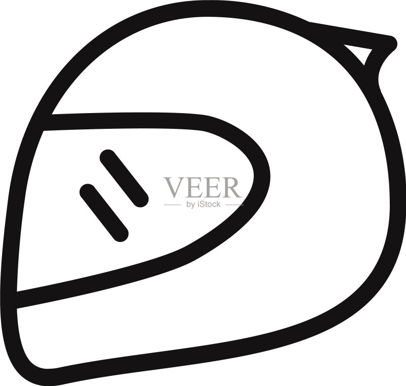 赛车头盔图标图标素材