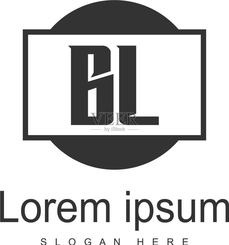 创意现代字母logo设计图标素材