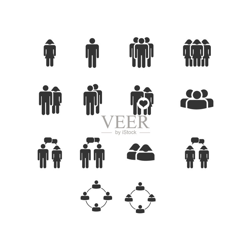 人物图标图标素材