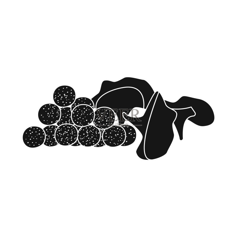 玉米与木棍logo设计图标素材
